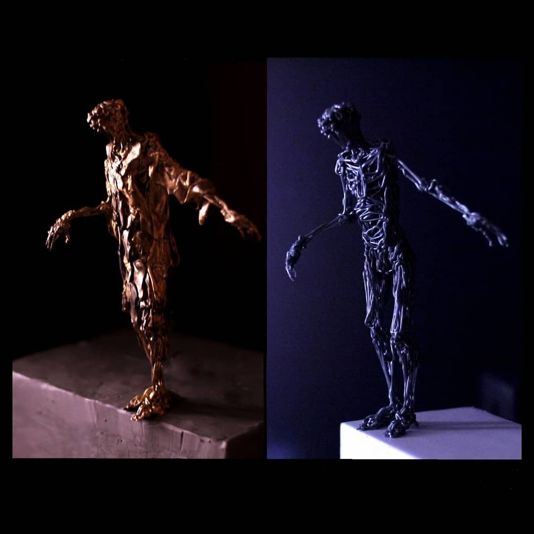 The first in the history of art graphic sculpture "Prodigal Son" created by 3D-pen@ 3Doodler and poured into the SSC RF FSUE "NAMI" @fgupnami from brass. I thank Art School Alexander Rukavishnikov The first in the history of art graphic sculpture "Prodigal Son" created by 3D-pen@ 3Doodler and poured into the SSC RF FSUE "NAMI" @fgupnami from brass. I thank Art School Alexander Rukavishnikov