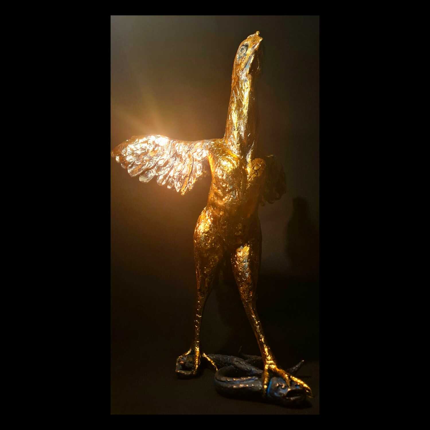 "NIKA" sculpture "NIKA" sculpture